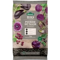 Dehner Gartendünger Bio Pferde-Dünger für Gemüse / Gartenpflanzen, 5 kg, für ca. 60 qm, 60 m²