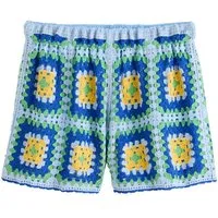 Next Shorts Sommerliche Shorts mit Häkeldetail (1-tlg)