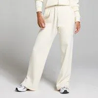 MP Damen Basics Jogginghose mit Geradem Bein – Helles Cremeweiß - L