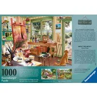 Ravensburger Puzzle 1000 Teile Puzzle Künstlerwerkstatt 12001100, Puzzleteile