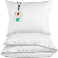 Carpe Sonno Bettwäsche Mikrofaser Bettwäsche 135x200 155x220 200x200 Einfarbig Atmungsaktiv, Mikrofaser, 2 teilig, Uni Bettbezug 155x220 Weiß - Super soft & Oeko-Tex Zertifiziert
