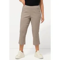 Ulla Popken Funktionshose Bengalinhose wadenlang Elastikbund Stretch