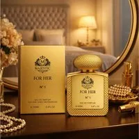 MAJESTIC LONDON Eau de Parfum MAJESTIC for Her No.1 Damenduft, Blumig, Rose, Frisch, Fruchtig 100 ml, Hergestellt in UK, Damenduft