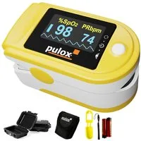 pulox Pulsoximeter PO-200, Gelb