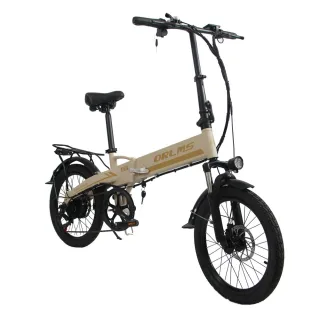 [EU Direct] ORLMS S9 Electric Bike 48V 13Ah Battery 500W Motor Recommended Top Speed 25KM/H 20inch Tires 48KM Max Mileag
