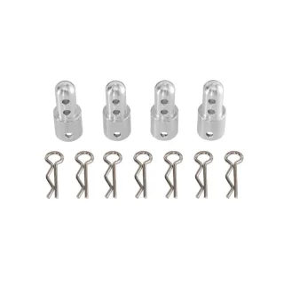 Upgraded Aluminum Alloy Metal Body Heightening Pillar for MJX 1/14 14210 14301 14303 RC Car Vehicles Model Parts