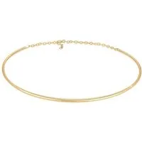 Elli Kette ohne Anhänger Elli Halskette Choker Cuff Basic It-Piece Blogger 925er Silber