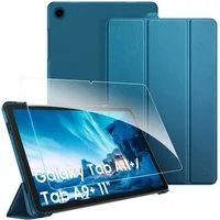 Fintie Tablet-Hülle für Samsung Galaxy Tab A11+ Plus 11 Zoll 2025 / Tab A9+ Plus 11'' 2023 11 Zoll, mit Schutzfolie, Ultradünn Schutzhülle mit Translucent Rückseite Cover
