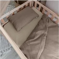 lilimaus Kinderbettwäsche Musselin Kinderbettwäsche 100x135 135x200 - Bettwäsche Kinderbett, 1 teilig, Kinderbettwäsche Set 100% Baumwolle, atmungsaktiv & weich