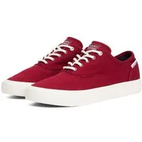 Tommy Hilfiger TH HI VULC LOW OXFORD TWILL Sneaker, Freizeitschuh, Halbschuh, Schnürschuh mit Label an der Ferse