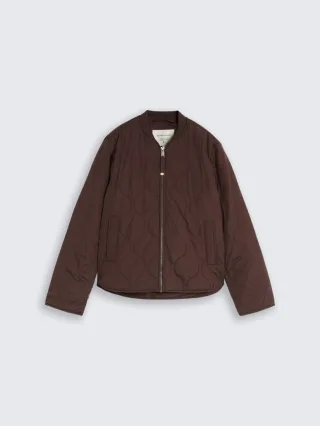 Tom Tailor - Gesteppte Bomberjacke braun - Gr. - L