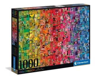 Clementoni Puzzle 39595 - Collage Color Boom [1.000 Teile]
