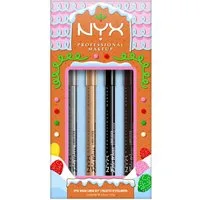NYX PROFESSIONAL MAKEUP Eyeliner Epic Wear Liner Stick Kit, 4-tlg.