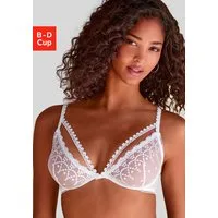 LASCANA Bügel-BH Fabia aus Stickereispitze in dezent transparenter Optik, sexy Dessous