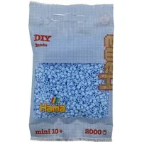 Hama Bügelperlen 2000 Mini Bügelperlen - Pastell-Eisblau