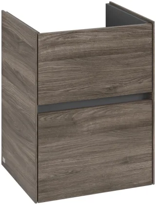 Villeroy & Boch Waschtischunterschrank Collaro 472x610x404mm 2 Ausz. Waschbecken mittig Stone Oak C14100RK