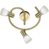 TRIO Leuchten LED Deckenstrahler LEVISTO, LED wechselbar, LED Deckenleuchte, LED Deckenlampe
