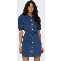 ONLY Jeanskleid ONLVIBBE SS BELT DNM DRESS NOOS