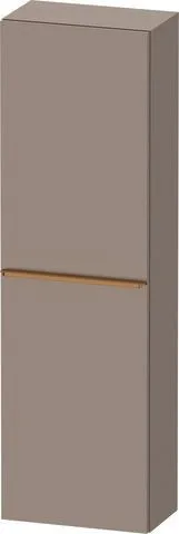 Duravit D-Neo Halbhochschrank Basalt Matt 400x240x1320 mm - DE1318L04430000 DE1318L04430000