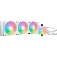 Light Loop 360mm white, Wasserkühlung weiß