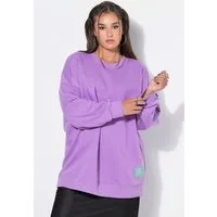 Studio Untold Sweatshirt Sweatshirt oversized Statement Patch Langarm