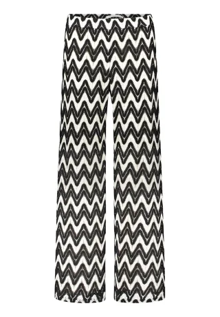 Betty & Co - Schlupfhose schwarz/weiß - Gr. - 38