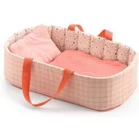 DJECO Puppen Tragetasche POMEA Puppentragetasche mit Decke und Kopfkissen