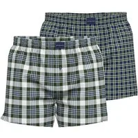 TOM TAILOR Boxershorts Dakota (Packung, 2er Pack) weich, bequem, basic, locker, atmungsaktiv, mit Logo, breiter Bund