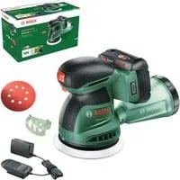 Akku-Exzenterschleifer UniversalOrbit 18V-20, 18Volt grün, Li-Ionen Akku 2,0Ah, POWER FOR ALL ALLIANCE
