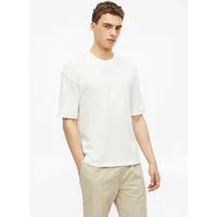 s.Oliver Kurzarmshirt T-Shirt Strukturiertes Jacquard-T-Shirt im Modern Fit