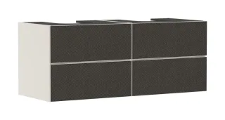 Hansgrohe Xevolos E Waschtischunterschrank Sandbeige Matt 1370/550 mit 4 Schubkästen für Konsole mit 54197660