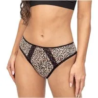 Donna Slip Amaris (2-St) Damen 2er Pack Slips Unterhosen Panty florale Spitze Viskose