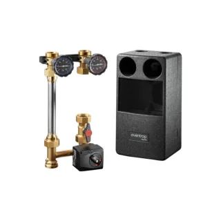 Oventrop Kessel-Anbindesystem 1357270 DN 25, ohne Pumpe, mit Pumpenkugelhahn