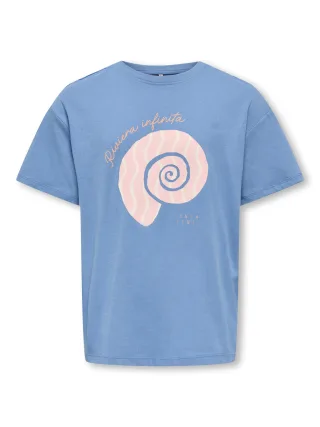 KIDS ONLY - KOGJOANNA LIFE SS LOOSE PRINT TOP JRS - Gr. - 164