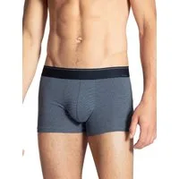 CALIDA Boxer Cotton Stretch Baumwoll-Mix, gestreift, Single Jersey, elastisch