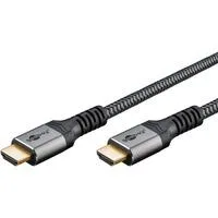 Plus Ultra High-Speed HDMI-Kabel, 8K @ 60Hz grau, 5 Meter