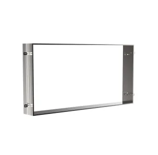 emco Einbaurahmen prestige / prestige 2 für Lichtspiegelschränken Breite 1615mm, 1610 x 660mm, 98970 989700023