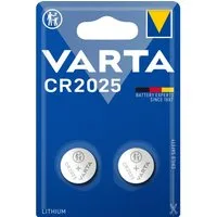 VARTA Varta CR2025 Lithium Coin Batterie 3V (2 Stück) – Kindersichere Batterie