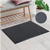 OTTO home Fußmatte Tarron, Schmutzfangmatte Indoor, für Hausflur und Eingangsbereiche, rechteckig, Höhe: 5 mm, Eingangsmatte, rutschfeste Unterseite, meliert