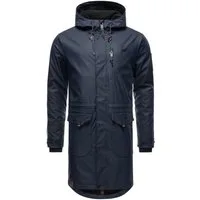 Stone Harbour Regenmantel Verdaan Wasserdichter Regenparka mit Fleece-Innenfutter