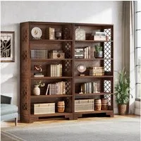 Tribesigns Bücherregal 6-stöckiges Standregal, 180cm regal Holz, offenes Ausstellungsregal