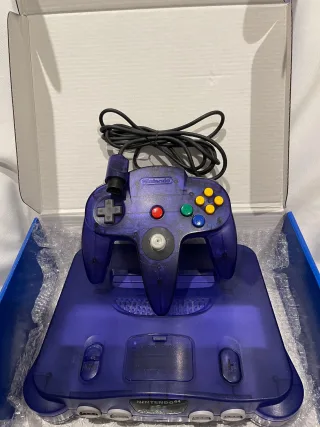 Nintendo 64 atomic/purple