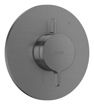 Hansgrohe Mischer Unterputz AXOR One für 1 Verbraucher brushed black chrome , 48615340 48615340