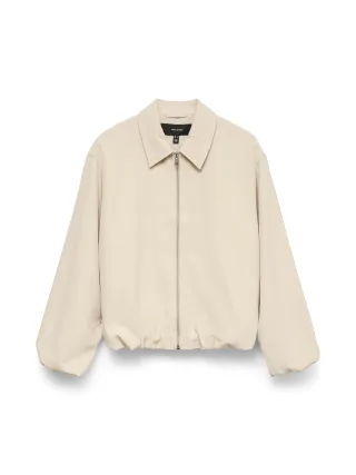 VERO MODA - VMNOVA SHORT JACKET Oatmeal - Gr. - M