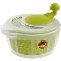 WESTMARK Salatschleuder Fortuna, Fassungsvermögen: 5 Liter, ø 26 cm, Kunststoff, Farbe: Grün