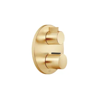 Dornbracht UP-Thermostat mit Einweg-Mengenregulierung SERIENSPEZIFISCH 36425970 Gold gebürstet,36425 36425970-37