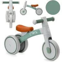 MoMi Laufrad Tedi 7 Zoll, Mini Laufdreirad ab 1 Jahr, ultraleicht 1,65 kg
