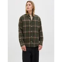 Jack & Jones Langarmhemd JJECLASSIC FLANNEL CHECK SHIRT LS SN