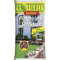 Blumixx Pinienrinde Rindenmulch fein - Körnung 7-15 / 15-22mm - Baumrinde ohne Mulchanteil, 60 l, unkrauthemmend - schützt vor austrocknung - dekorativ - langanhaltend