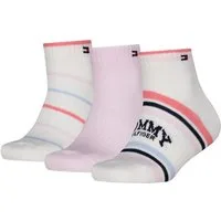 Tommy Hilfiger Kurzsocken TH KIDS QUARTER 3P SPORT STRIPE (3 Paar)